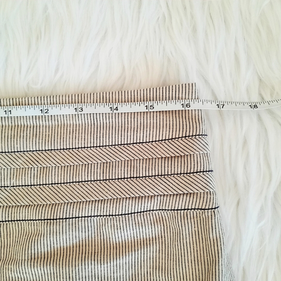 Vintage Anthropologie Floreat linen blend embroidered skirt 6 - Picture 9 of 10